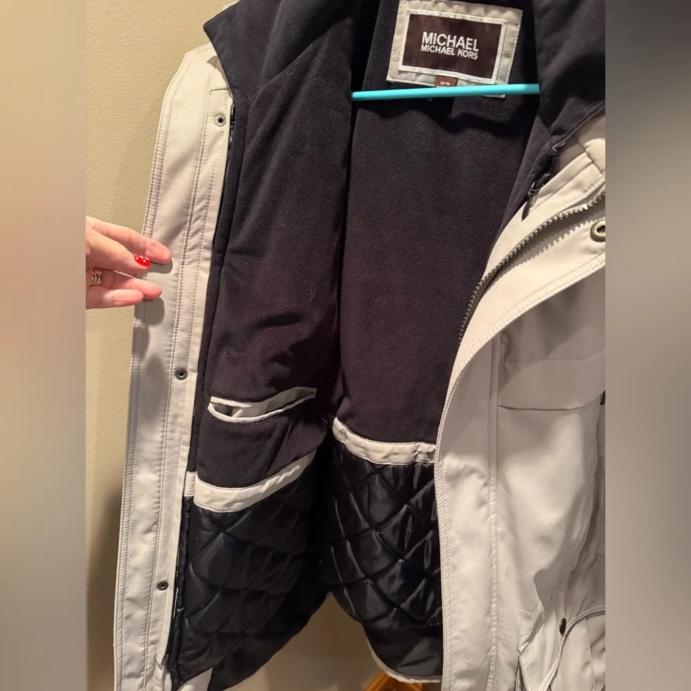 Michael Kors Light Tan removable lining Jacket - Picture 5 of 9